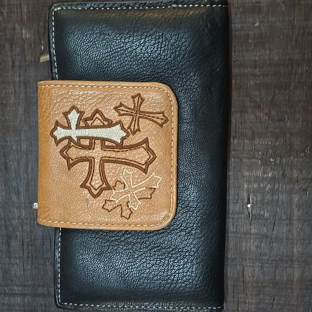P&G wallet genuine leather